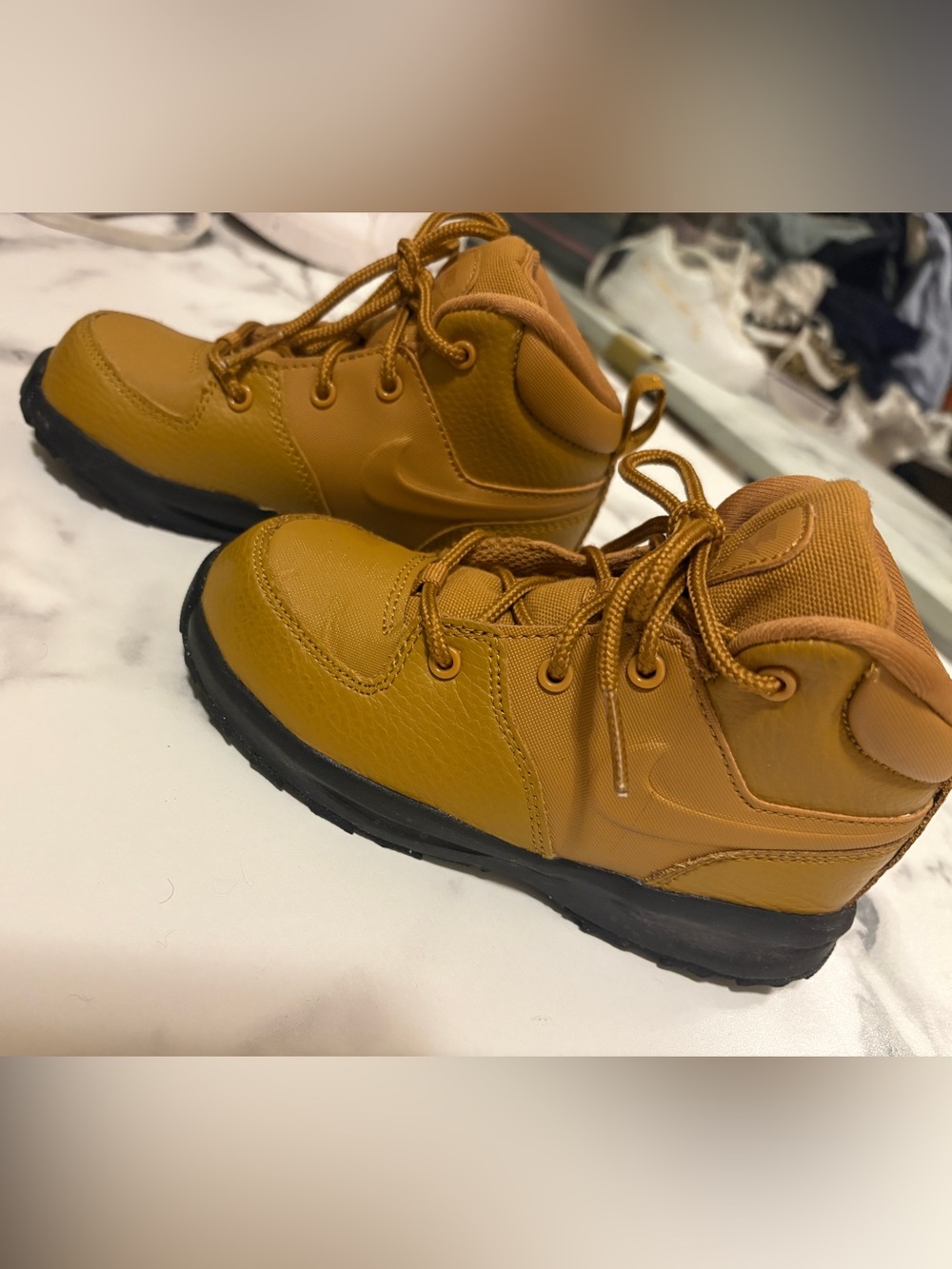 10C Nike Manoa LTR Toddler Boots EUC